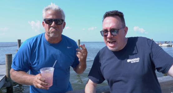 Dave and Steve on Fire Island