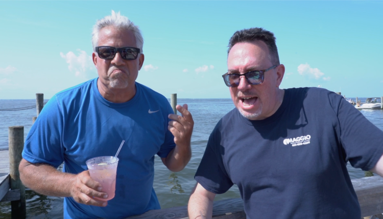 Dave and Steve on Fire Island
